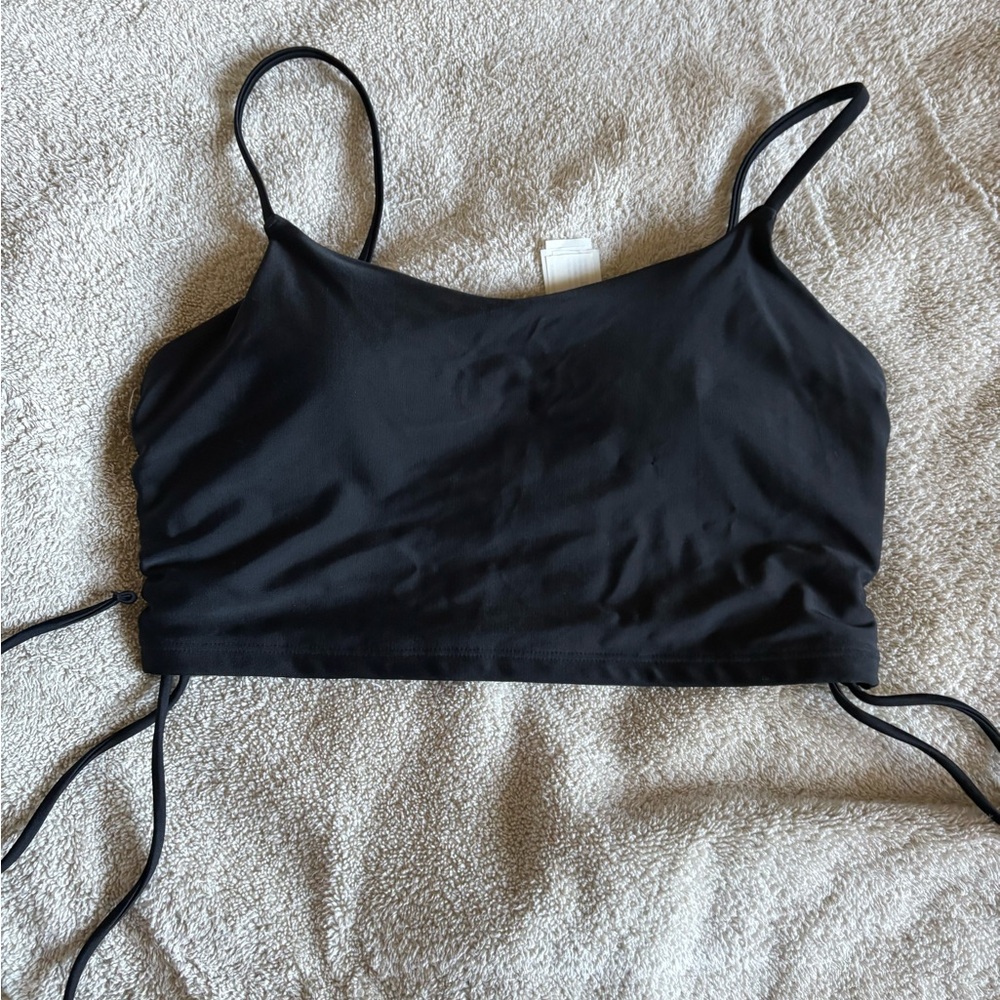 Black Women's Crop Top
